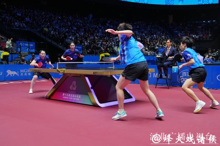 乒乓球女子团体半决赛 河北战胜黑龙江晋级决赛