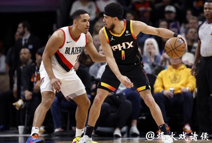 布克31分太阳克爵士回第一 开拓者擒狼止3连败 布克31分太阳克爵士回第一 开拓者擒狼止3连败